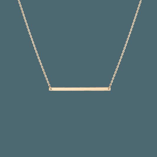 Gold Bar Necklace